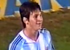 Diez años del debut de Messi con la camiseta de Argentina