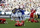 Argentina-Suiza en imágenes