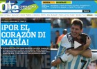 La prensa argentina se repone tras el susto: 