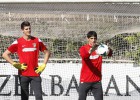 El portero David Gil se incorpora a la espera de Oblak