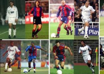 Jugadores que han pasado por Barcelona y Real Madrid