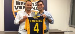 Presentación de Rafa Márquez como nuevo jugador del Hellas Verona.
