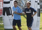 Ángel Correa se entrenó por primera vez con el Atlético