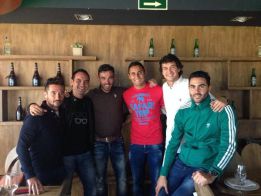 Keylor estuvo en Valencia con sus ex compañeros del Levante