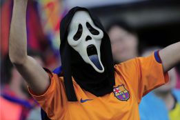 La LFP estudia si denuncia hoy al Barça por cánticos anti-Espanyol