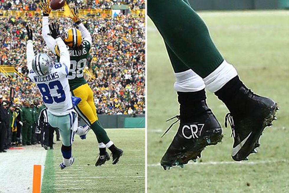 Guia sed escalera mecánica CR crea tendencia en la NFL y jugadores lucen sus botas - AS.com