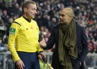 Los árbitros se quejan del mal comportamiento de Guardiola