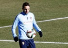 Koke y Tiago trabajaron en el día libre de la plantilla