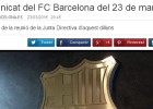 Bartomeu dice que 