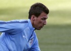 Al Cholo sólo le preocupa el tobillo de Mario Mandzukic