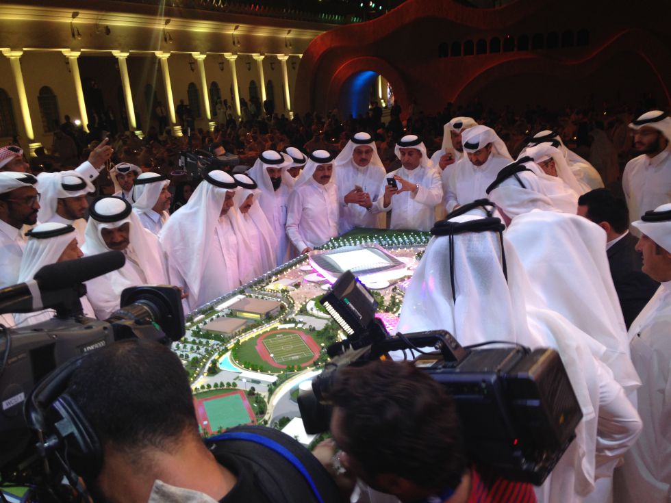 Qatar acelera al máximo para el 2018 por la guerra en Ucrania
