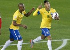 Brasil resuelve en el descuento con un gran Neymar