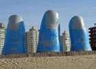 Atacan escultura de un artista chileno en Punta del Este