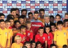 Las imágenes de la presentación de Yannick Carrasco