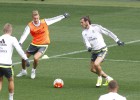 El plan de Benítez: Gareth Bale comenzó ayer en la izquierda