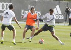 Primer ensayo de Benítez con la BBC con el sistema 4-2-3-1