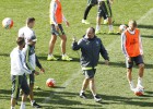 El entrenamiento del Real Madrid en imágenes