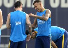 Neymar regresa al trabajo de grupo y Alba va convocado