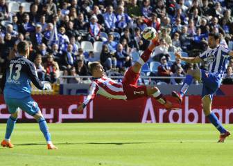 30 impresionantes chilenas en el fútbol español