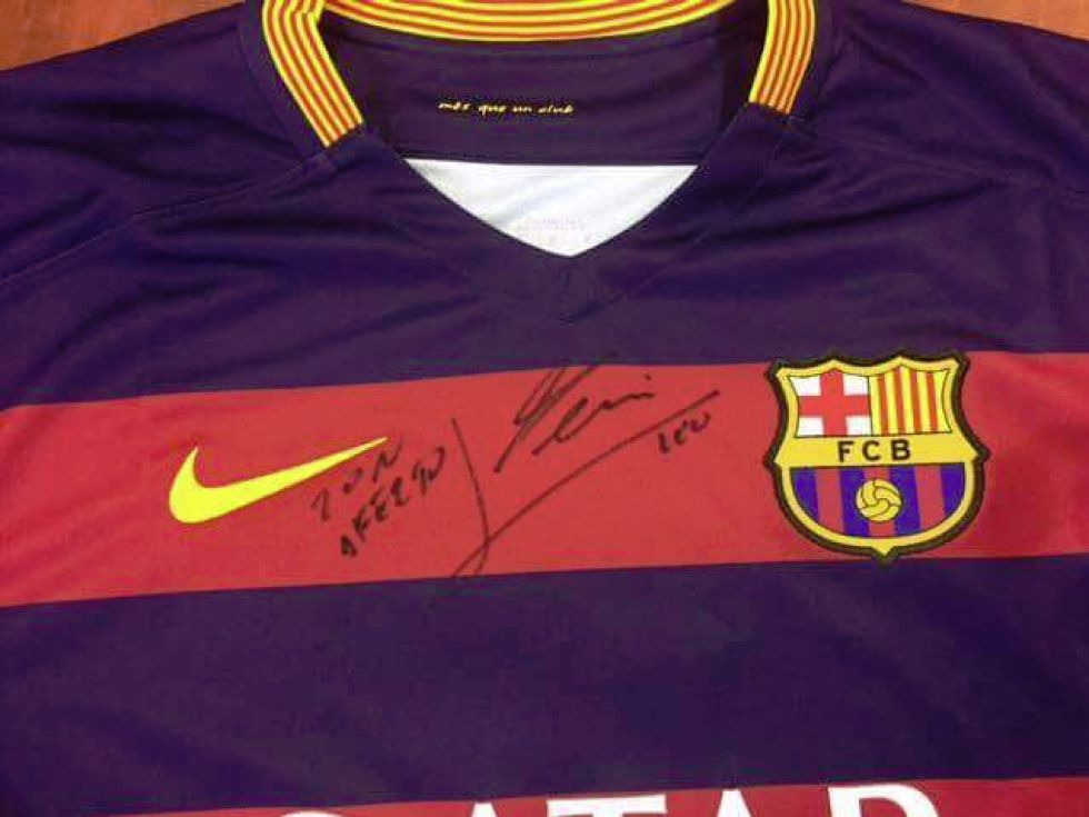entrevista Observatorio prima Barcelona: Messi envía su camiseta firmada a un hospital de Bosnia - AS.com