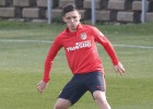 Kranevitter llegó y se entrenó: 