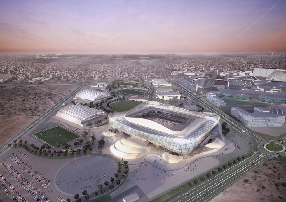 Resultado de imagen para Asà es la infraestructura de Qatar 2022, sus estadios y complejos deportivos