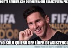 Los memes del penalti indirecto de Messi
