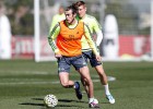 43 days on from injury, Bale back training with Real group