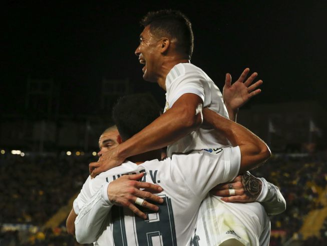 Las Palmas - Real Madrid imágenes, goles y resultado jornada 29 Liga BBVA 2016