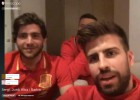 Otro Periscope de Piqué: le dice a Alba cómo parar a Bale