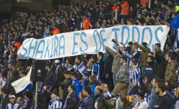 Multa de 24.000€ al Espanyol por las pancartas de Shakira