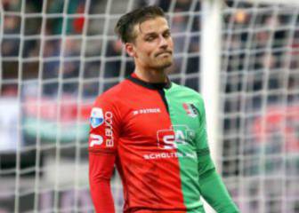 Christian Santos falló un penalti y el NEC perdió en casa