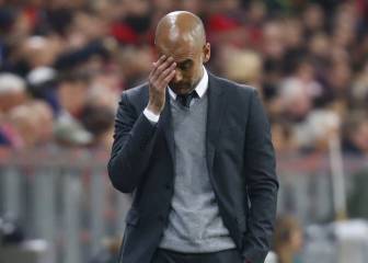 Crticas a Pep Guardiola por su triple fracaso europeo