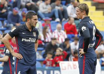 Uno por uno del Atlético: Koke se apagó tras el gol