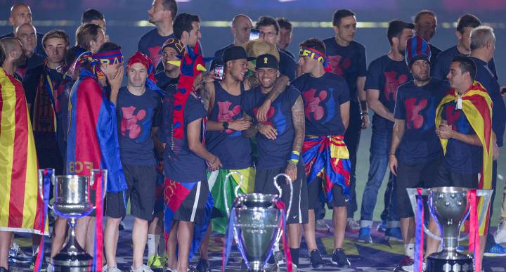 Las primas del Barça por ganar la Liga: de 300.000 € a 1 'kilo'