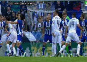 El Depor reclamó falta de Bale en el segundo gol de Cristiano