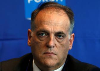 Tebas en Argentina para el proyecto de la Superliga