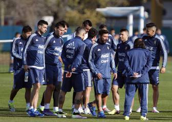 Argentina inició la preparación para la Copa América