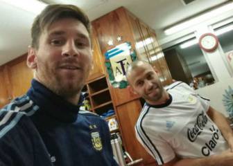 Messi y Mascherano se unieron a la selección argentina
