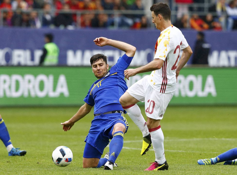 Las mejores imágenes del partido amistoso España-Bosnia