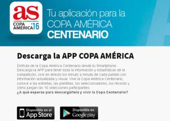 AS lanza la nueva App Copa América para seguir el torneo