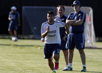 Argentina tuvo que conseguir sparrings para entrenar