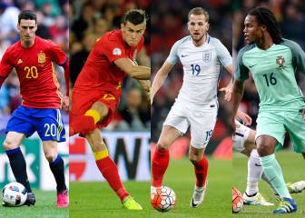 Jugadores que debutarán en un gran torneo de selecciones