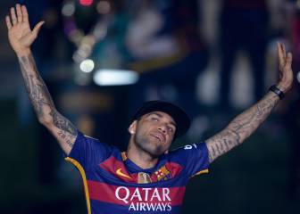 Dani Alves dice adiós: “Me voy pero volveré, soy un culé más”