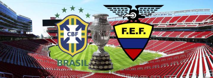 Brasil vs Ecuador en vivo y en directo online, partido de Copa América 2016 Centenario sábado 04/06/2016