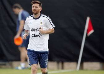 Messi no se entrenó con el grupo a dos días de su debut