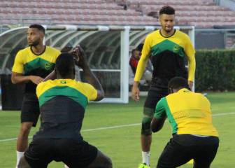 Las mejores imágenes del entrenamiento de Jamaica