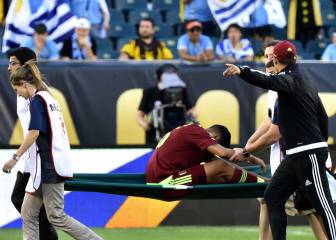 Pruebas médicas a Roberto Rosales para evaluar su lesión