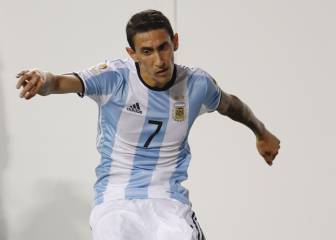 Di María, rotura fibrilar y duda para el resto del torneo