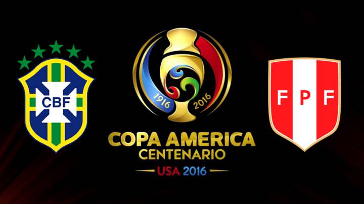 El Brasil vs Perú en vivo y en directo online, partido de la tercera jornada del grupo B de la Copa América 2016 Centenario, hoy 12/06/2016 a las 2:30 CET